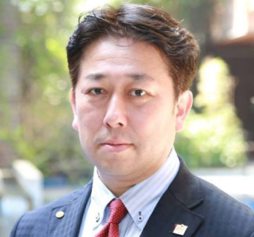 代表取締役戸田慎一の写真