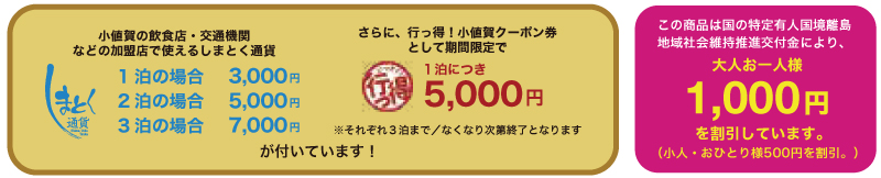小値賀の島旅特典
